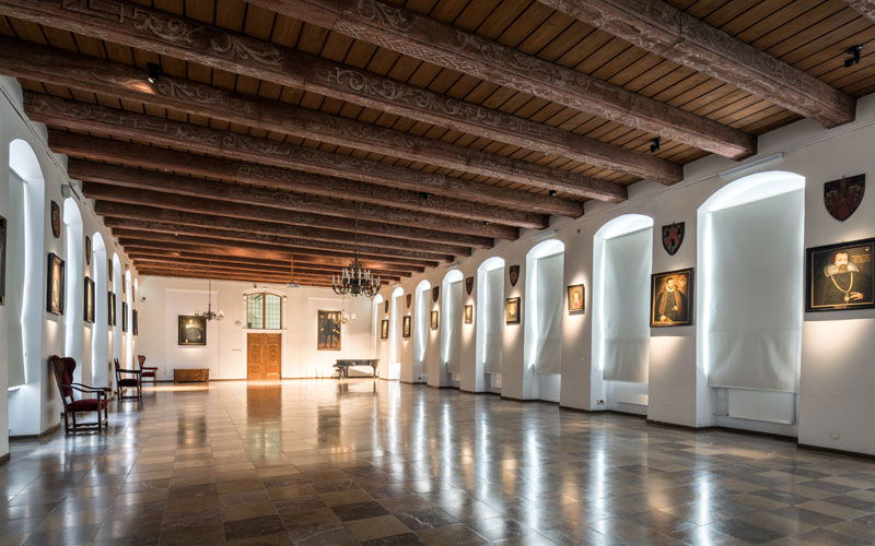 Nouvel éclairage LED au Musée Torun, Pologne
